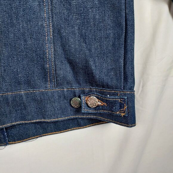 Big Smith Vintage Denim Chore Jacket Deadstock WPL 9477 USA Made Unworn Sz Mediu - Picture 5 of 12